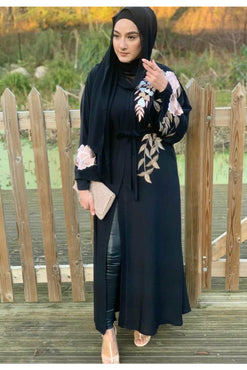 Naaem Embroidery Abaya