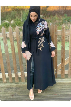Naaem Embroidery Abaya